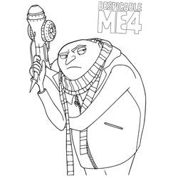Disegno da colorare: Despicable Me 4 (Film di Animazione) #216375 - Pagine da Colorare Stampabili Gratuite