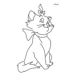 Disegno da colorare: Gli Aristogatti (Film di Animazione) #26947 - Pagine da Colorare Stampabili Gratuite