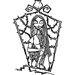 Disegno da colorare: Jack Skellington (Film di Animazione) #202328 - Pagine da Colorare Stampabili Gratuite