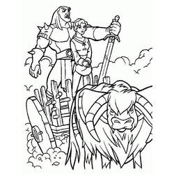 Disegno da colorare: La Spada Magica (Film di Animazione) #191959 - Pagine da Colorare Stampabili Gratuite