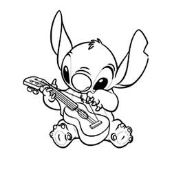 Disegno da colorare: Lilo e Stitch (Film di Animazione) #45054 - Pagine da Colorare Stampabili Gratuite