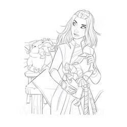 Disegno da colorare: Raya e the Last Dragon (Film di Animazione) #178939 - Pagine da Colorare Stampabili Gratuite