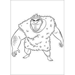 Disegno da colorare: The Croods (Film di Animazione) #205805 - Pagine da Colorare Stampabili Gratuite