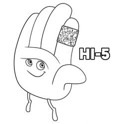 Disegno da colorare: The Emoji Movie (Film di Animazione) #198970 - Pagine da Colorare Stampabili Gratuite