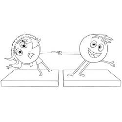 Disegni da colorare: The Emoji Movie - Pagine da Colorare Stampabili Gratuite