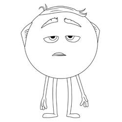 Disegno da colorare: The Emoji Movie (Film di Animazione) #198985 - Pagine da Colorare Stampabili Gratuite