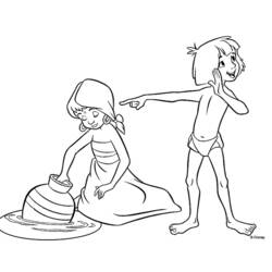 Disegno da colorare: The Jungle Book (Film di Animazione) #130150 - Pagine da Colorare Stampabili Gratuite