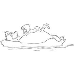 Disegno da colorare: The Jungle Book (Film di Animazione) #130224 - Pagine da Colorare Stampabili Gratuite