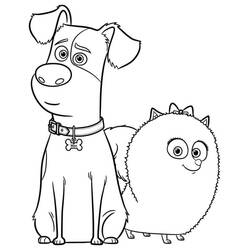 Disegno da colorare: The Secret Life of Pets (Film di Animazione) #206632 - Pagine da Colorare Stampabili Gratuite