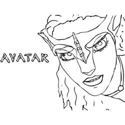 Disegni da colorare: Avatar - Pagine da Colorare Stampabili Gratuite