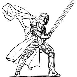 Disegni da colorare: Darth Vader - Pagine da Colorare Stampabili Gratuite