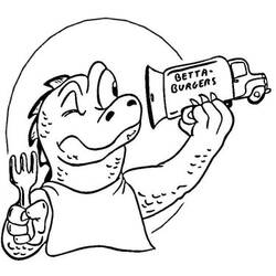 Disegno da colorare: Godzilla (Film e Serie TV) #173076 - Pagine da Colorare Stampabili Gratuite