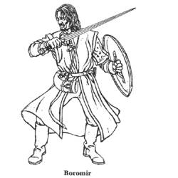 Disegno da colorare: Il Signore degli Anelli (Film e Serie TV) #69998 - Pagine da Colorare Stampabili Gratuite