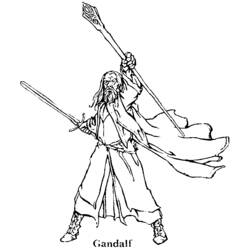 Disegno da colorare: Il Signore degli Anelli (Film e Serie TV) #70009 - Pagine da Colorare Stampabili Gratuite