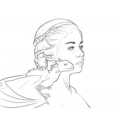 Disegni da colorare: Il Trono di Spade - Pagine da Colorare Stampabili Gratuite