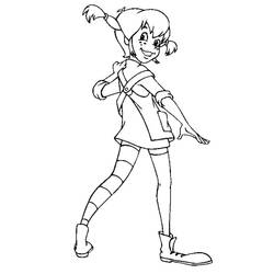 Disegno da colorare: Pippi Calzelunghe (Film e Serie TV) #208362 - Pagine da Colorare Stampabili Gratuite