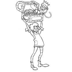 Disegno da colorare: Pippi Calzelunghe (Film e Serie TV) #208366 - Pagine da Colorare Stampabili Gratuite