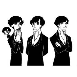 Disegno da colorare: Sherlock (Film e Serie TV) #153512 - Pagine da Colorare Stampabili Gratuite