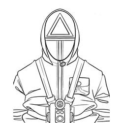 Disegno da colorare: Squid Game (Film e Serie TV) #176295 - Pagine da Colorare Stampabili Gratuite