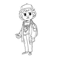 Disegno da colorare: Stranger Things (Film e Serie TV) #176162 - Pagine da Colorare Stampabili Gratuite