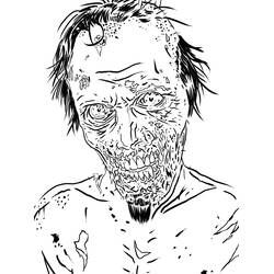 Disegno da colorare: The Walking Dead (Film e Serie TV) #152106 - Pagine da Colorare Stampabili Gratuite