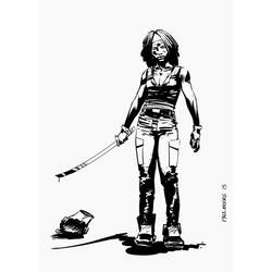 Disegno da colorare: The Walking Dead (Film e Serie TV) #152149 - Pagine da Colorare Stampabili Gratuite