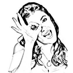 Disegno da colorare: Violetta (Film e Serie TV) #170465 - Pagine da Colorare Stampabili Gratuite