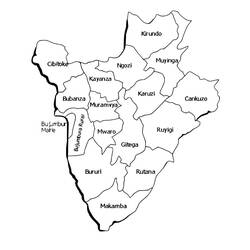 Disegno da colorare: Burundi (Geografia e Luoghi) #191707 - Pagine da Colorare Stampabili Gratuite