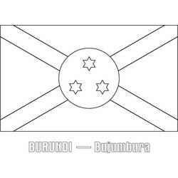 Disegno da colorare: Burundi (Geografia e Luoghi) #191711 - Pagine da Colorare Stampabili Gratuite