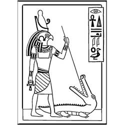 Disegno da colorare: Egitto (Geografia e Luoghi) #192818 - Pagine da Colorare Stampabili Gratuite