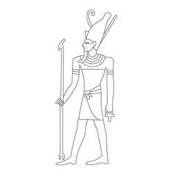 Disegno da colorare: Egitto (Geografia e Luoghi) #192821 - Pagine da Colorare Stampabili Gratuite