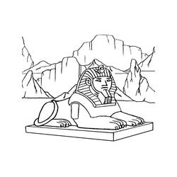 Disegno da colorare: Egitto (Geografia e Luoghi) #192826 - Pagine da Colorare Stampabili Gratuite