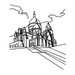 Disegno da colorare: Francia (Geografia e Luoghi) #183871 - Pagine da Colorare Stampabili Gratuite