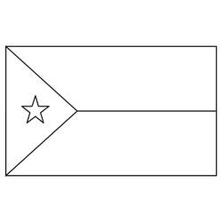 Disegno da colorare: Gibuti (Geografia e Luoghi) #191641 - Pagine da Colorare Stampabili Gratuite