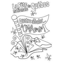 Disegno da colorare: Quebec (Geografia e Luoghi) #194308 - Pagine da Colorare Stampabili Gratuite