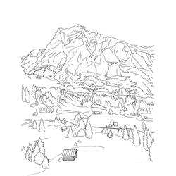 Disegno da colorare: Svizzera (Geografia e Luoghi) #183876 - Pagine da Colorare Stampabili Gratuite