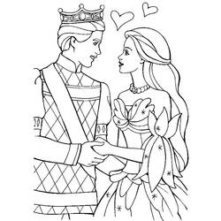 Disegno da colorare: Barbie e Ken (Giocattoli e Giochi) #219778 - Pagine da Colorare Stampabili Gratuite