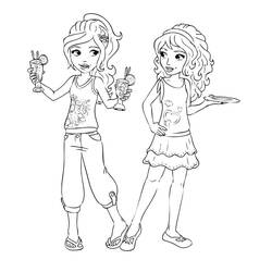 Disegno da colorare: Lego Friends (Giocattoli e Giochi) #179410 - Pagine da Colorare Stampabili Gratuite