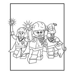 Disegno da colorare: Lego Harry Potter (Giocattoli e Giochi) #200403 - Pagine da Colorare Stampabili Gratuite