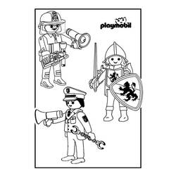 Disegno da colorare: Playmobil (Giocattoli e Giochi) #195435 - Pagine da Colorare Stampabili Gratuite
