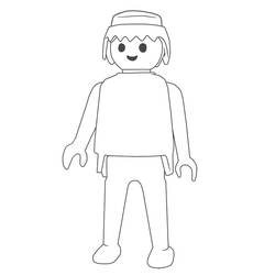 Disegno da colorare: Playmobil (Giocattoli e Giochi) #195439 - Pagine da Colorare Stampabili Gratuite