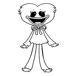 Disegno da colorare: Poppy Playtime (Giocattoli e Giochi) #189629 - Pagine da Colorare Stampabili Gratuite