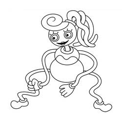 Disegno da colorare: Poppy Playtime (Giocattoli e Giochi) #189633 - Pagine da Colorare Stampabili Gratuite