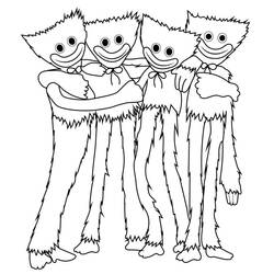 Disegno da colorare: Poppy Playtime (Giocattoli e Giochi) #189646 - Pagine da Colorare Stampabili Gratuite