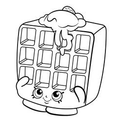 Disegno da colorare: Shopkins (Giocattoli e Giochi) #195798 - Pagine da Colorare Stampabili Gratuite