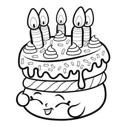 Disegno da colorare: Shopkins (Giocattoli e Giochi) #195804 - Pagine da Colorare Stampabili Gratuite