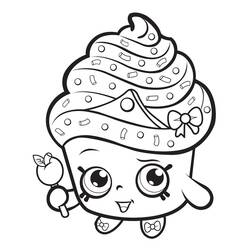 Disegno da colorare: Shopkins (Giocattoli e Giochi) #195807 - Pagine da Colorare Stampabili Gratuite
