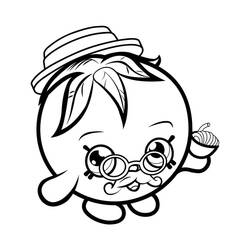Disegno da colorare: Shopkins (Giocattoli e Giochi) #195814 - Pagine da Colorare Stampabili Gratuite