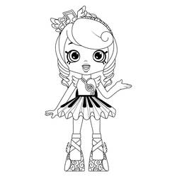 Disegno da colorare: Shoppies Dolls (Giocattoli e Giochi) #199266 - Pagine da Colorare Stampabili Gratuite