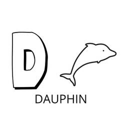 Disegno da colorare: Alfabeto Animale (Lettere e Alfabeto) #200003 - Pagine da Colorare Stampabili Gratuite